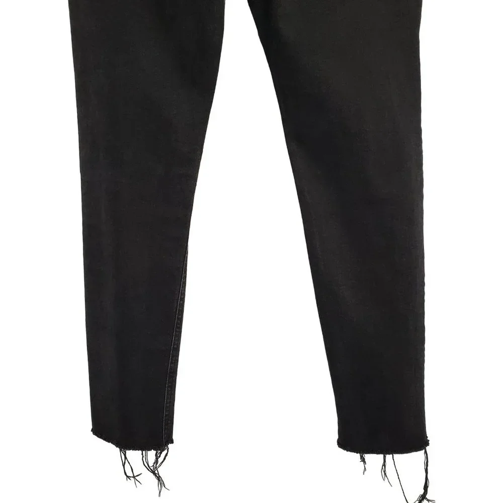 We the Free Size 31 Jeans Anthropologie Button Fly Stretch Skinny Distressed - Picture 7 of 11